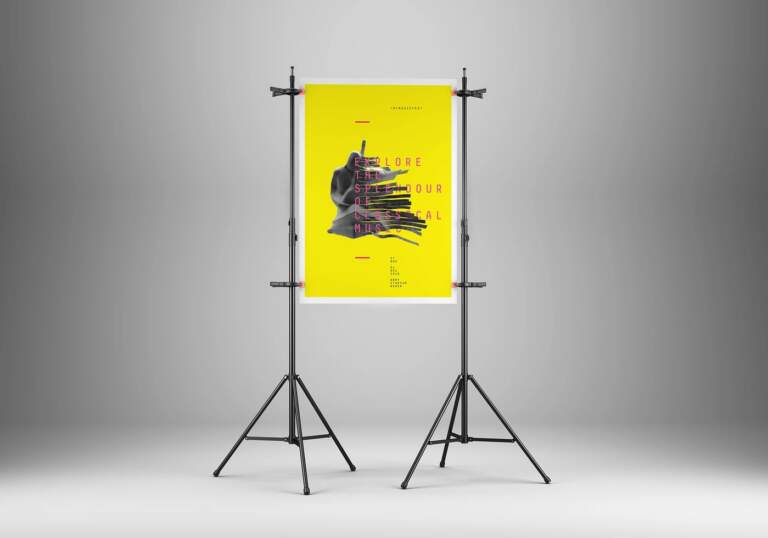 Hệ thống Generative Design biến âm hưởng Raga thành nghệ thuật 3D cho Bengal Classical Music Festival Image 1: generative design system poster
