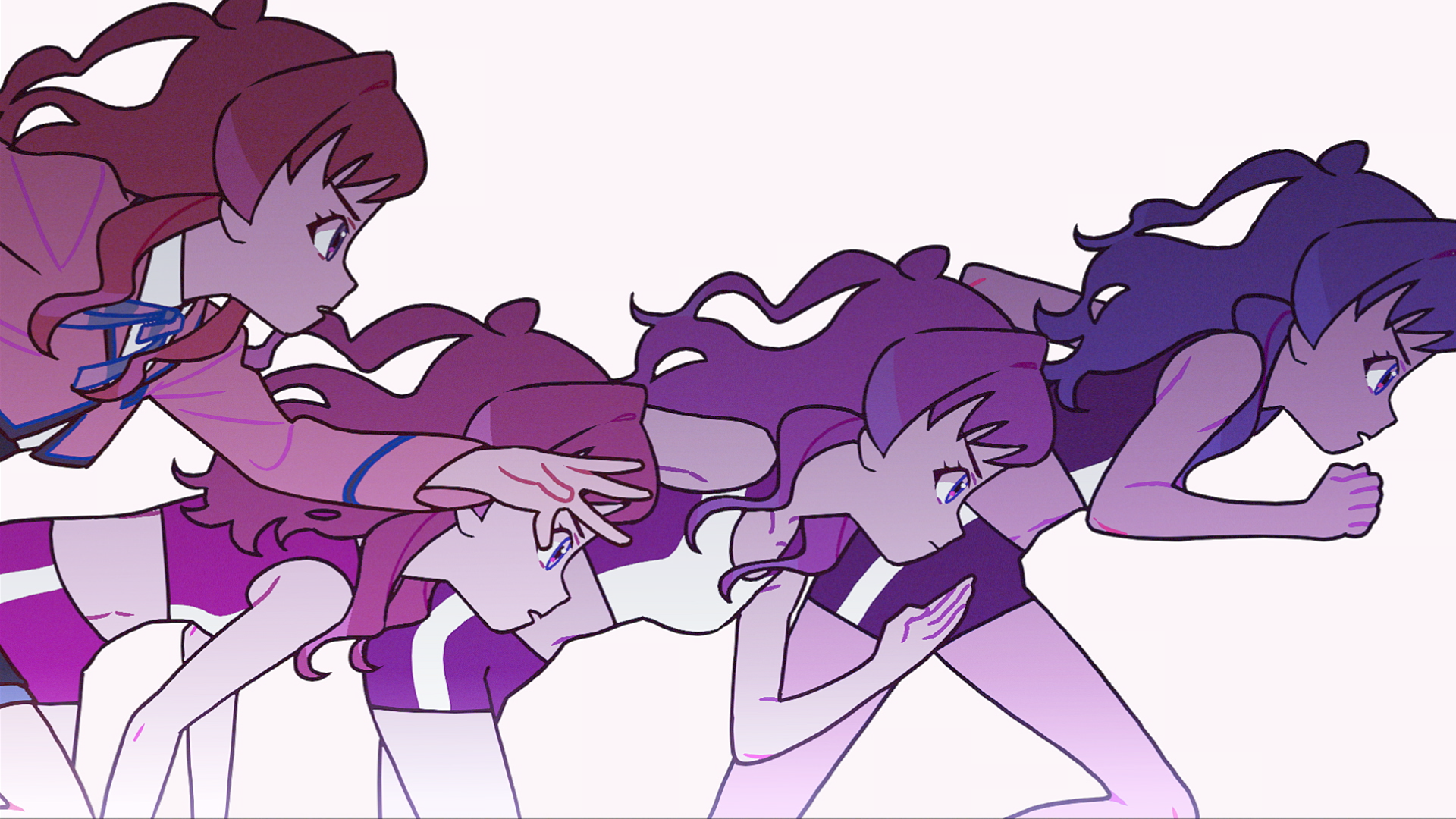 Image 3: Still from the HATSUBOSHI GAKUEN Wildest Flower music video by Takashi Ohashi.