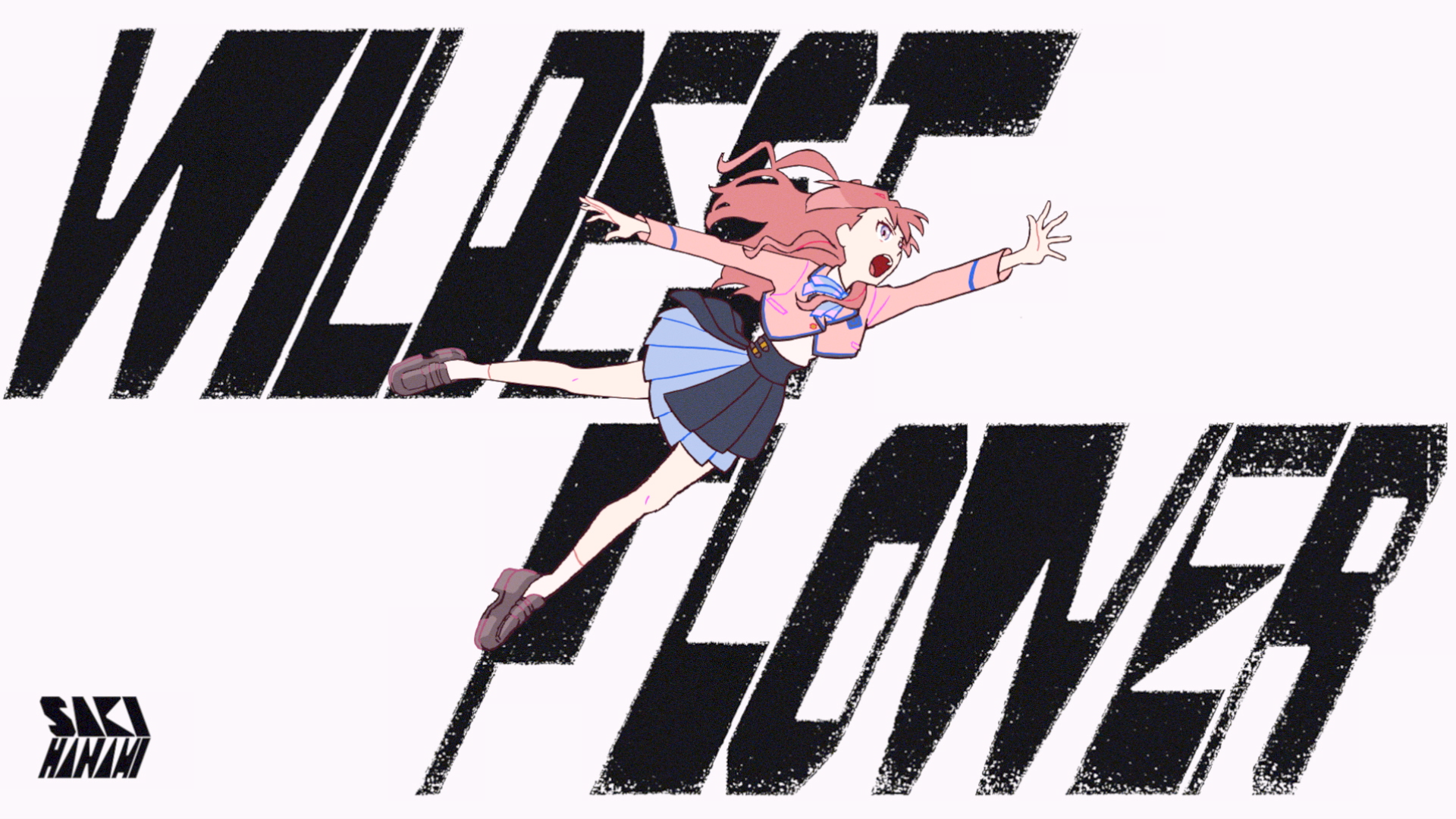 Image 2: Still from the HATSUBOSHI GAKUEN Wildest Flower music video by Takashi Ohashi.
