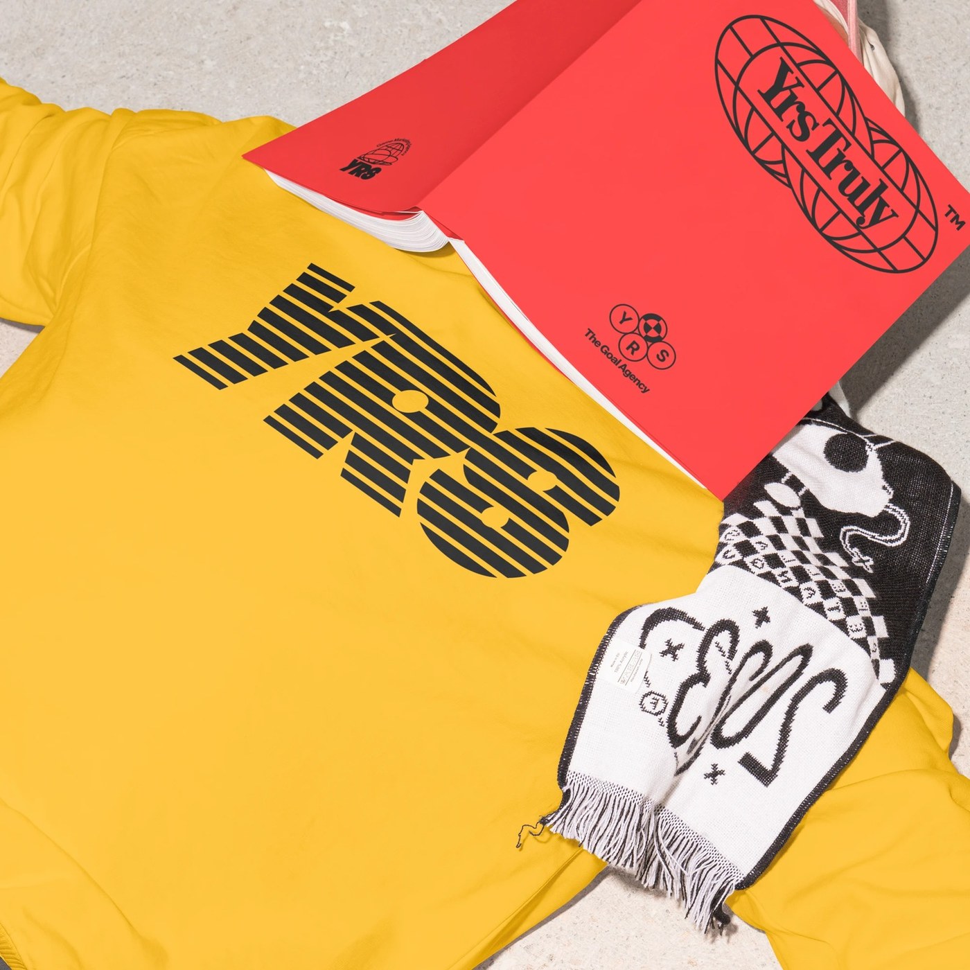 Image 9: Visual identity system: Yrs Truly by Monga Design