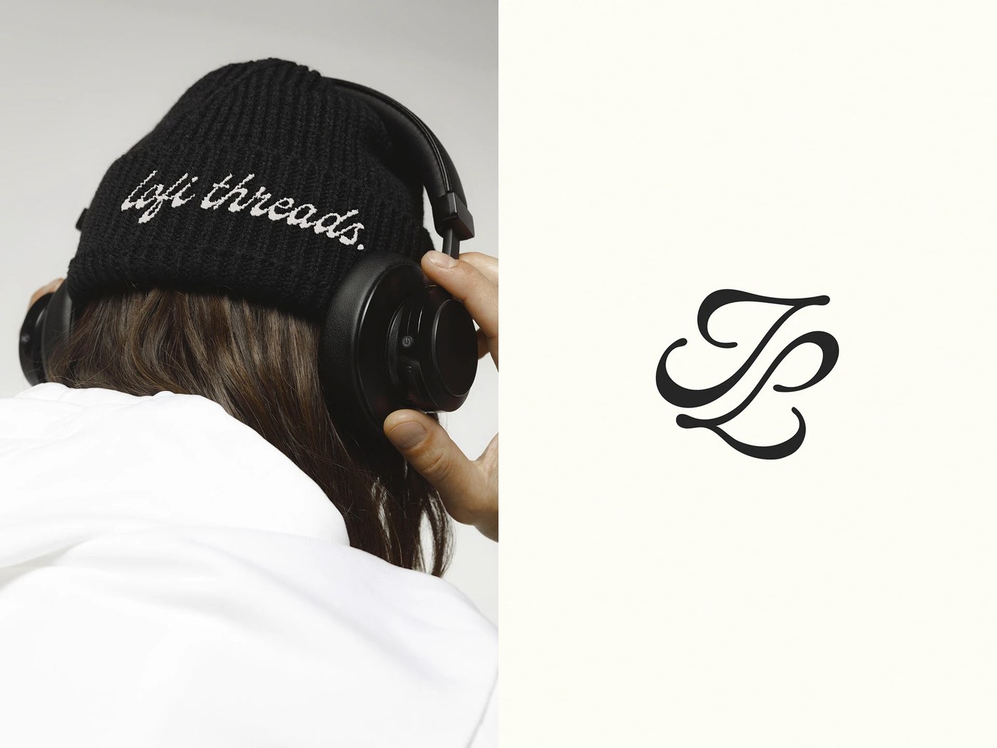 Image 2: LOFI THREADS rebranding detail view — app interface design by Anna Merkulova