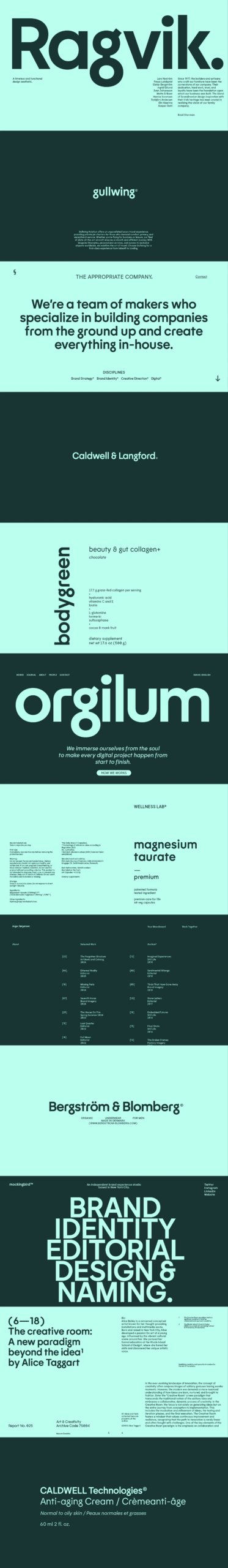 Mg¹² – Bộ font sans serif mang phong cách hình học tối giản dành cho branding