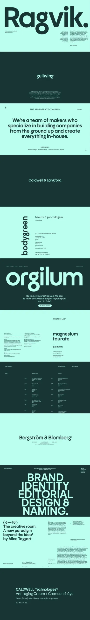 Mg¹² – Bộ font sans serif mang phong cách hình học tối giản dành cho branding