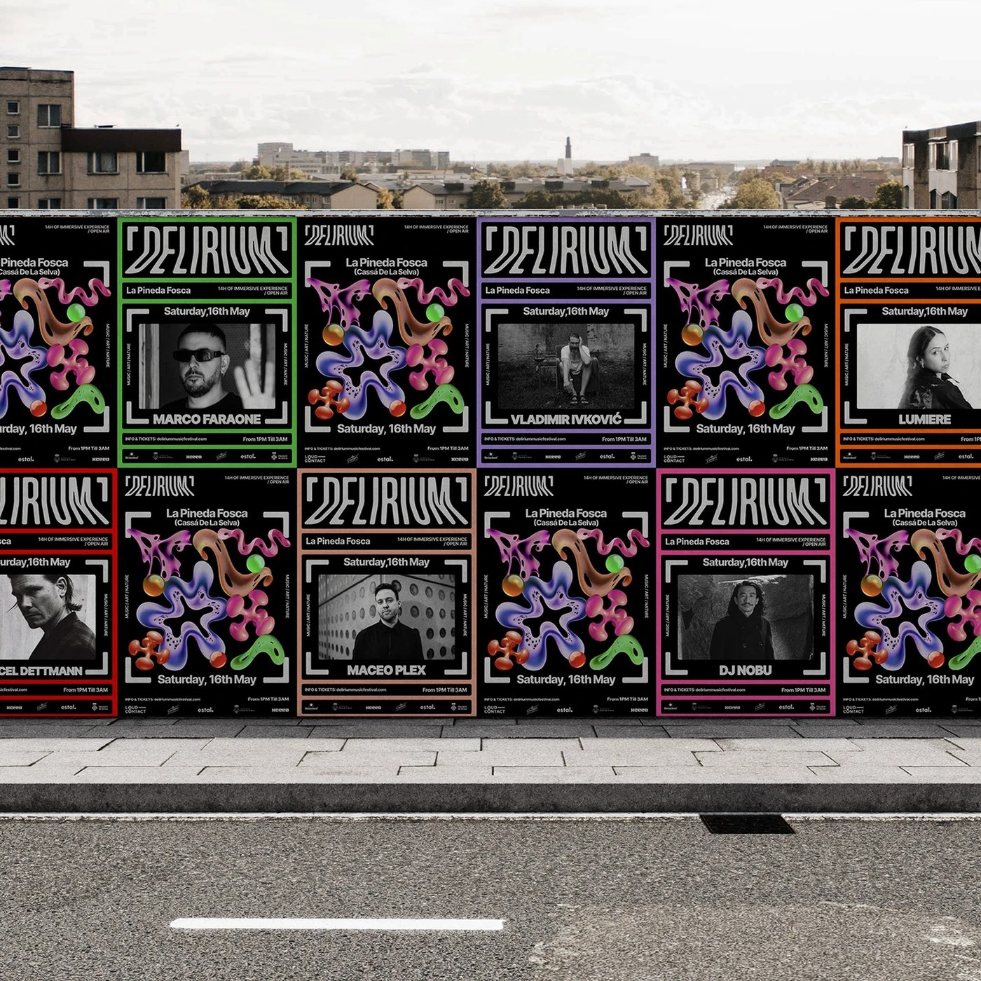 Image 8: Delirium 2026 | Motion Design by Berkay Taş