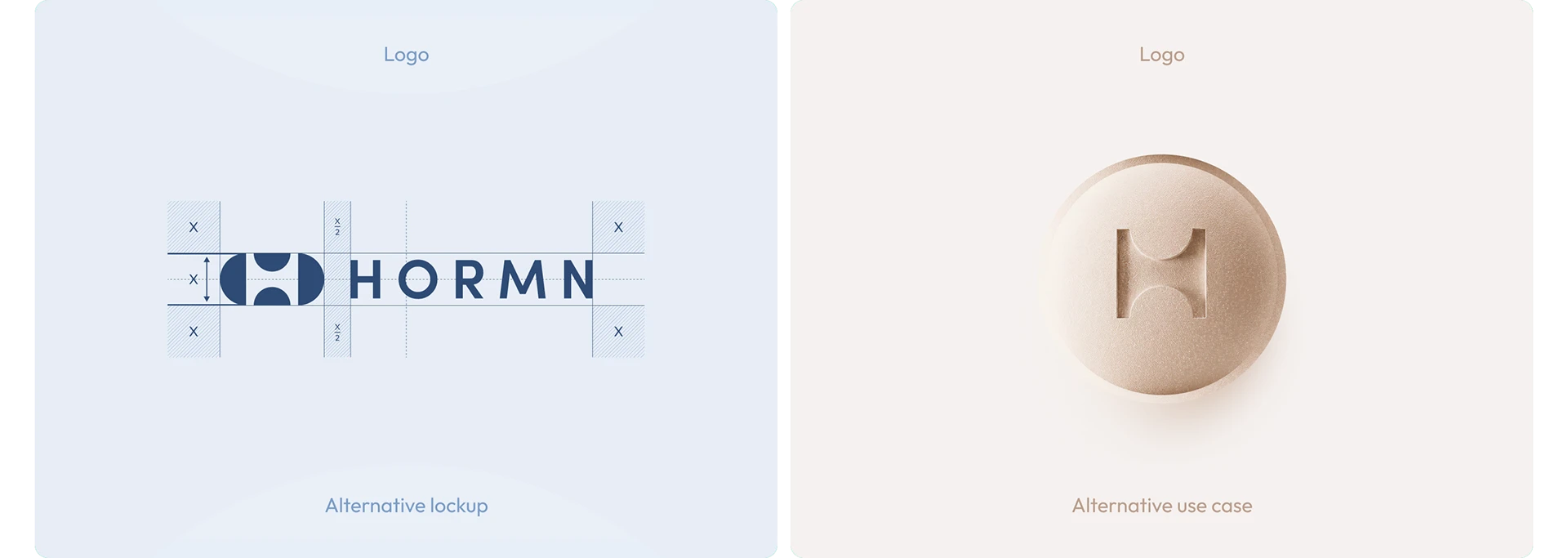 Image 5: health tech app brand identity system consultation screens flow