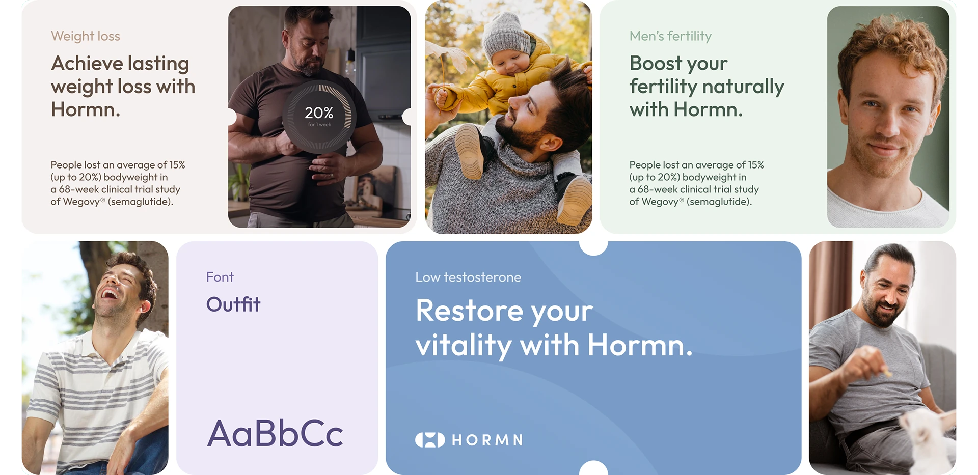 Image 6: health tech app brand identity system brand patterns and applications