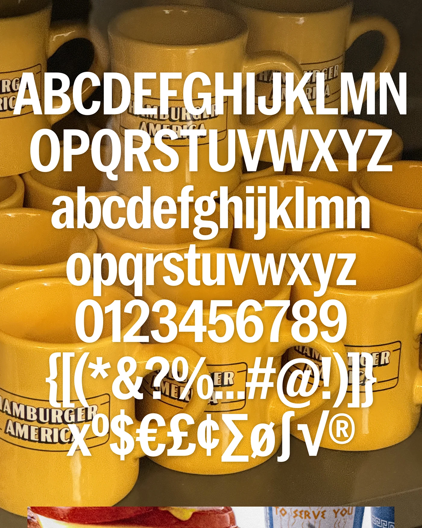 Image 4: PP Neue York numerals and punctuation close-up — gently rough details at display size