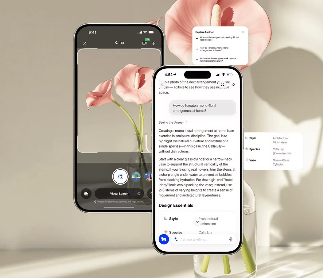 Image 3: Chance AI Chat the Image — ask follow-up questions on a photo inside this visual AI app