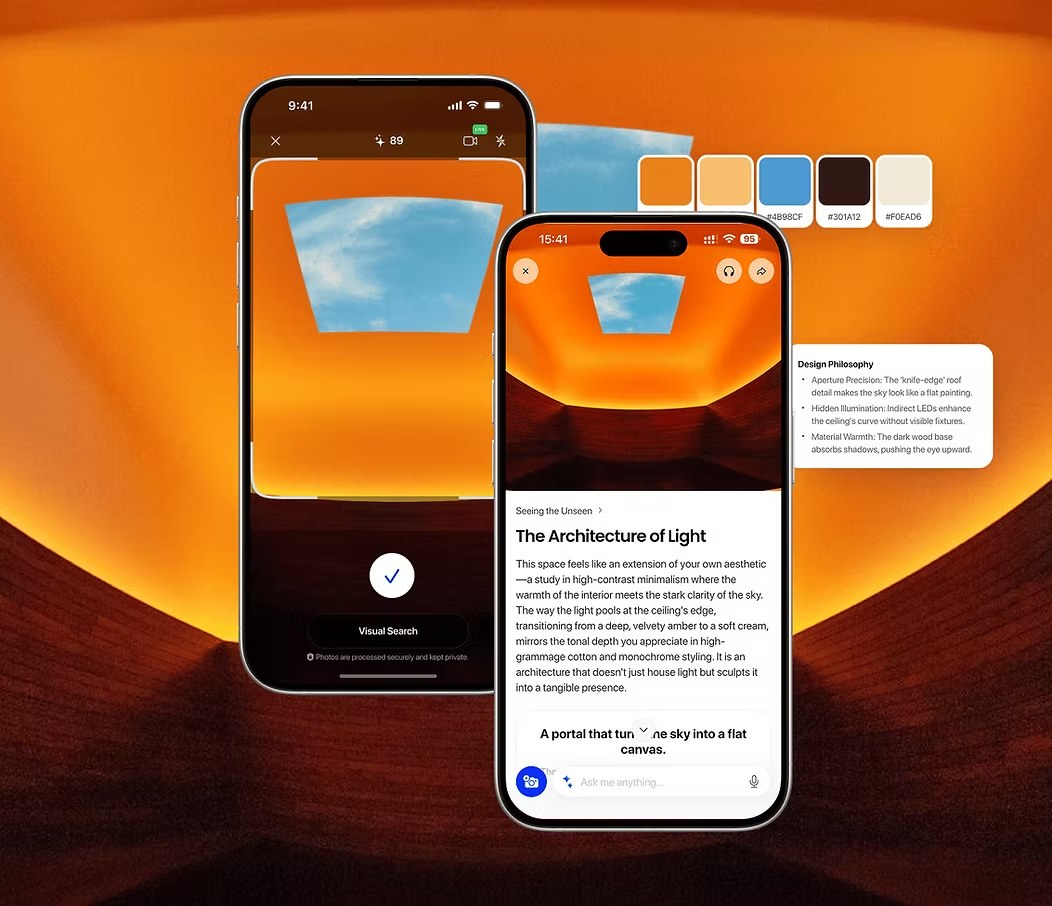 Image 4: Chance AI Zero-Typing Search — one-tap visual AI app search for on-the-go situations