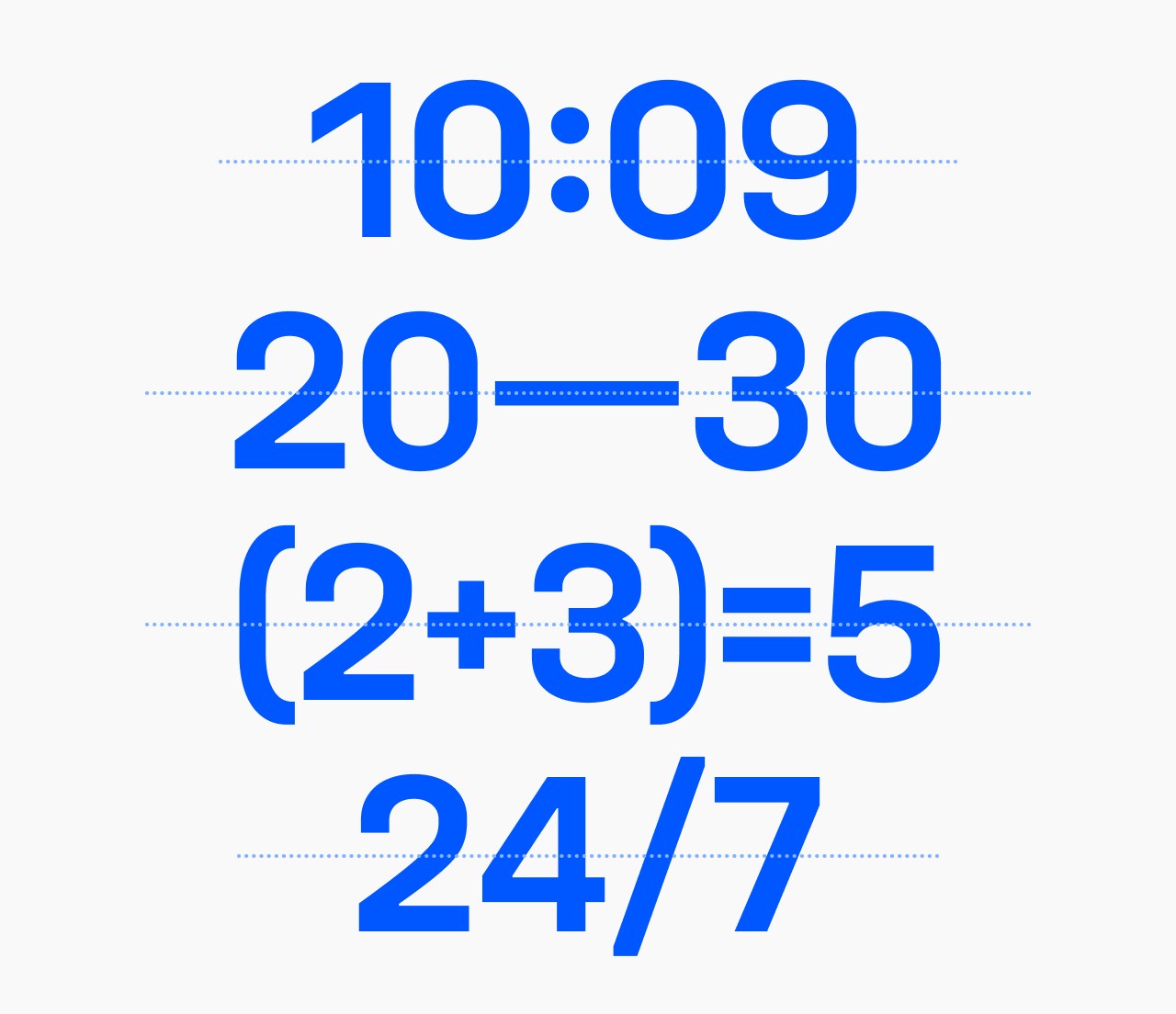 Image 8: Unifora typography design specimen showcase showing layout grids