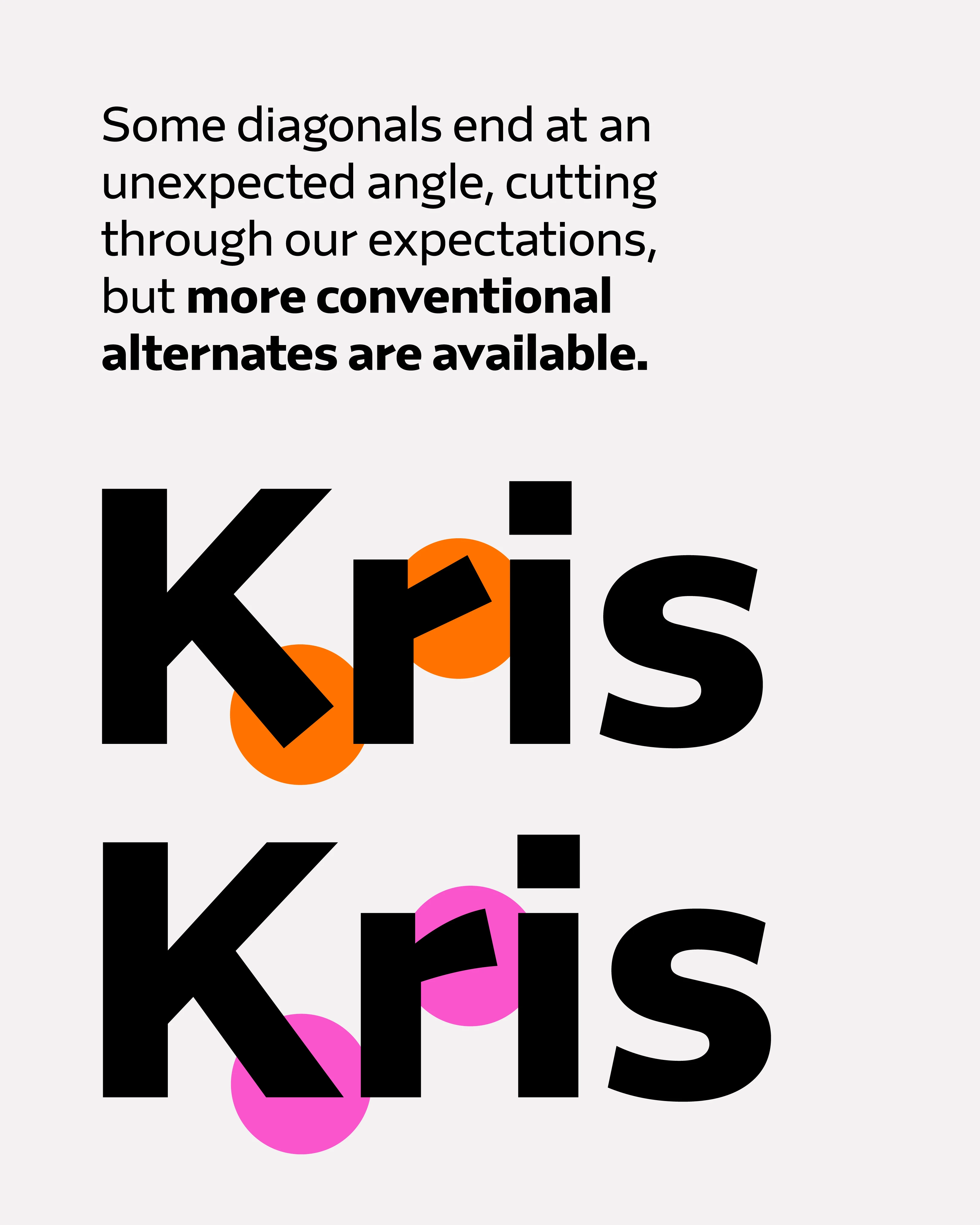 Image 7: Drika 14-weight expressive sans poster with overlapping letterforms on editorial layout — Drika typeface