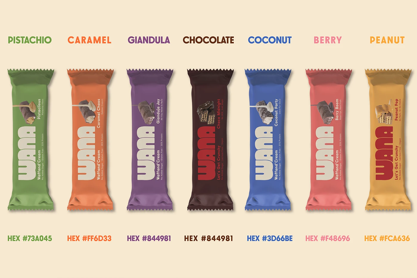 Image 2: Wana - Confectionary Branding branding branding design asset detail 2