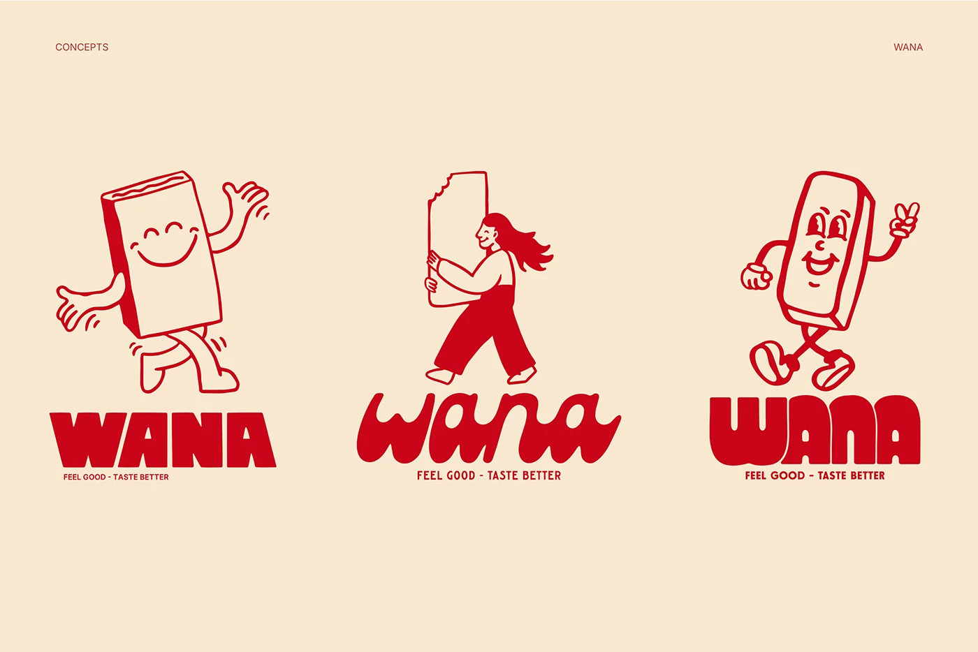 Image 8: Wana - Confectionary Branding branding branding design asset detail 8