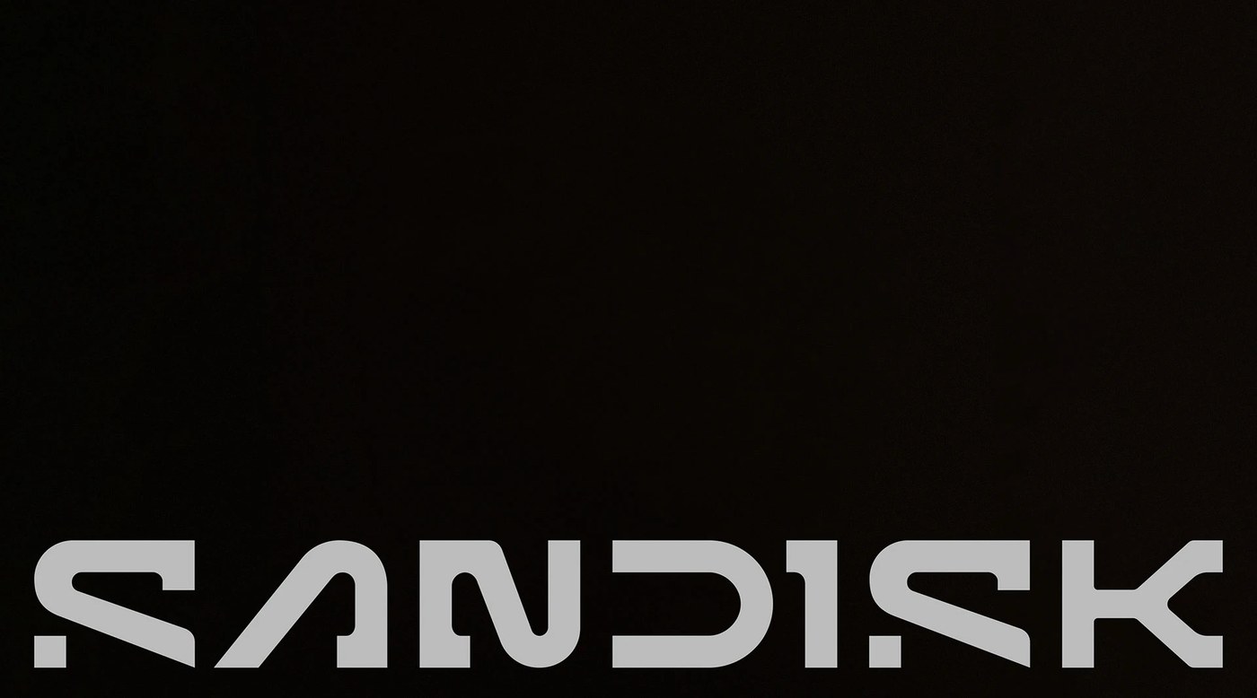 Image 9: retail packaging design 3D rendering product design showcasing SanDisk retail box