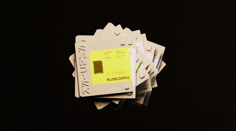 Image 4: retail packaging design 3D rendering product design notes and sketches