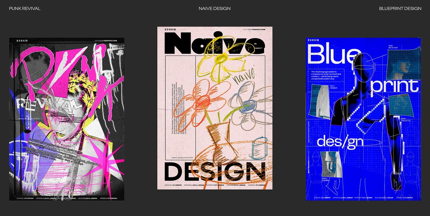 graphic design trends 2026 poster series poster presentation
