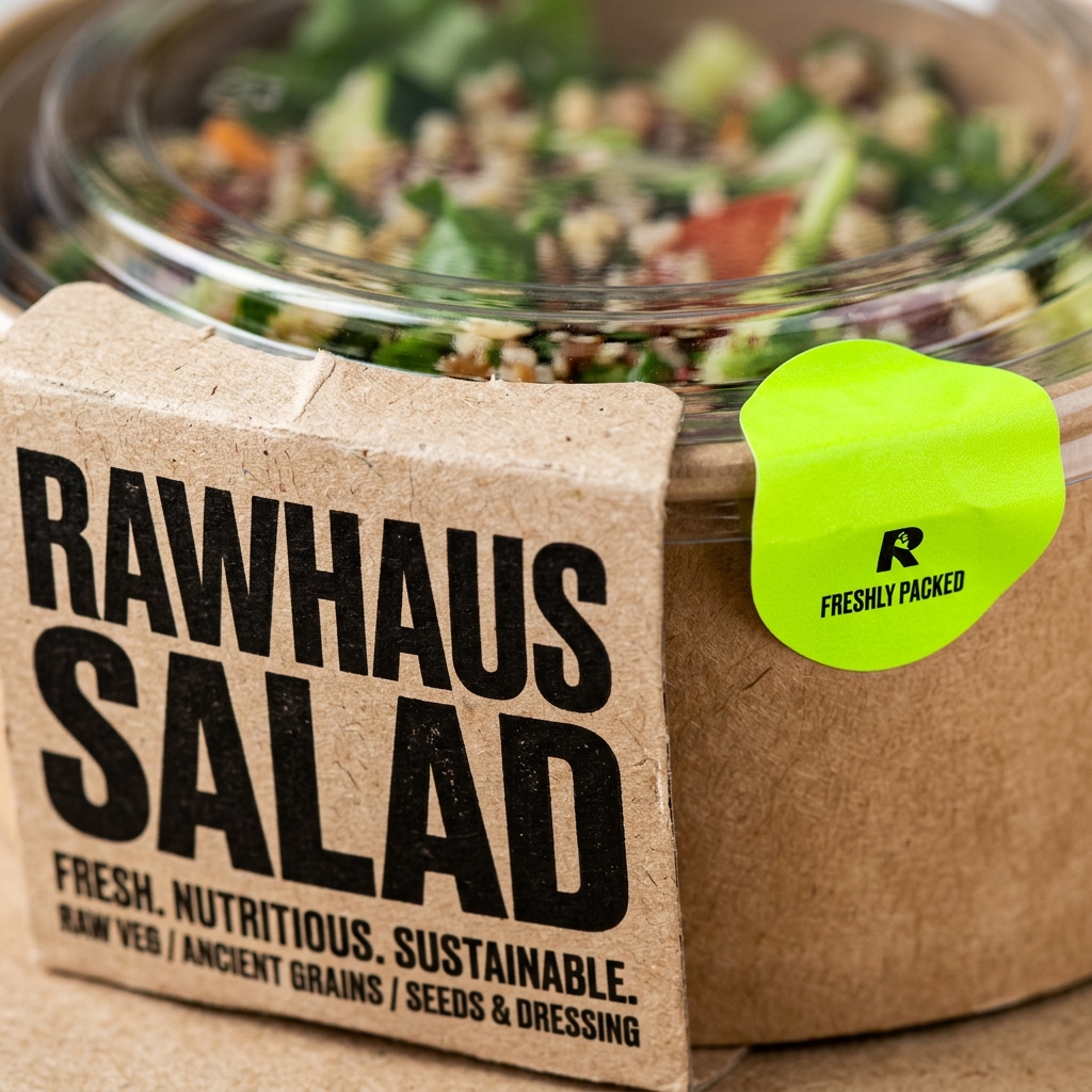 Thiết kế salad Rawhaus đậm chất đường phố