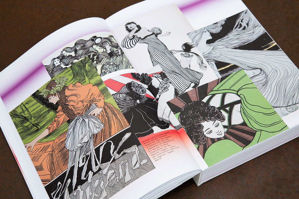 Image 5: editorial design historical illustration art nouveau
