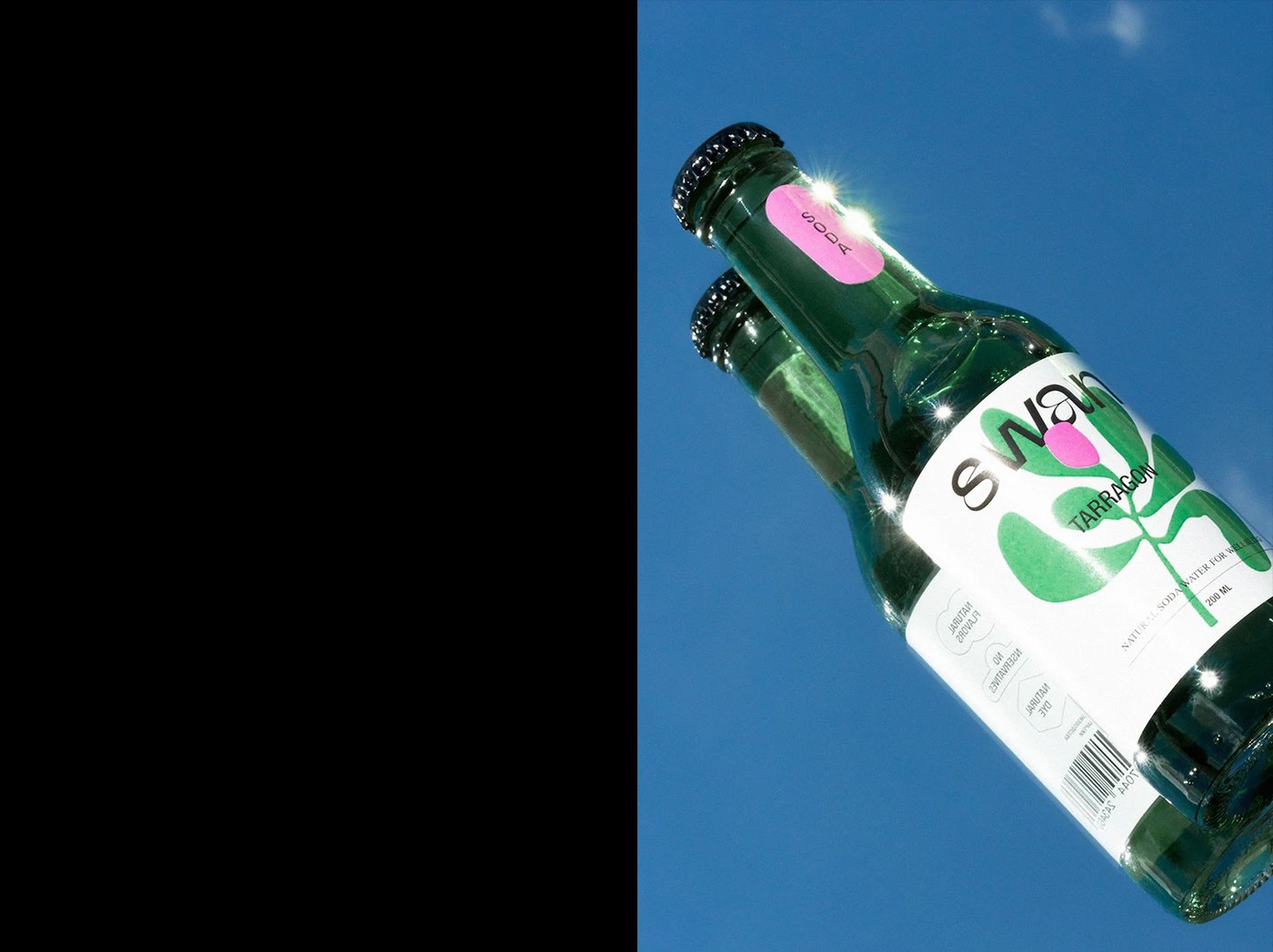 Image 3: Swan soda packaging design full range by Orchidea Agency