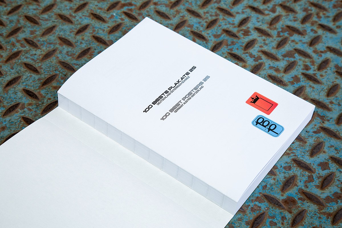 Image 3: 100 Beste Plakate 25 inner page typographic layout