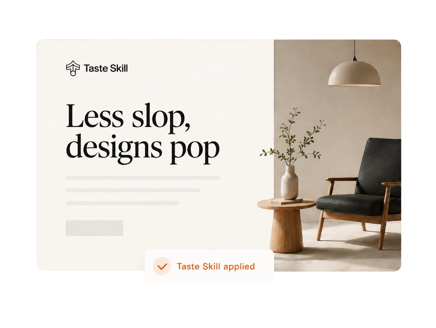 Image 2: Taste Skill ai design identity design by Leon Lin