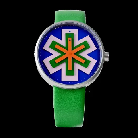 Đồng hồ Stellar của nhóm Raw Color Image 9: Stellar Watch: A Playful Graphic Design Interface by Raw Color