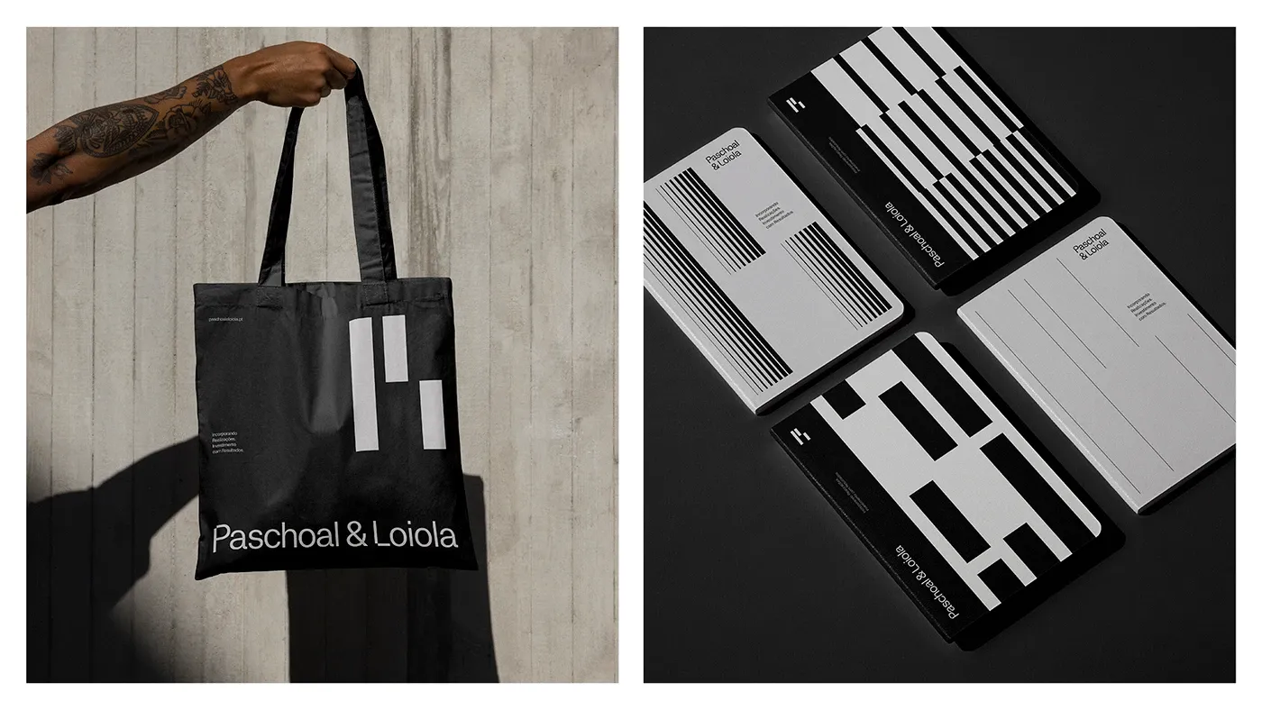 Image 2: Paschoal & Loiola branding color system design