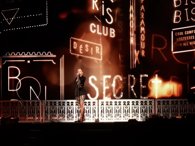 Madonna và tư duy motion design khác biệt Image 3: Immersive stage visuals from Madonna's Rebel Heart Tour