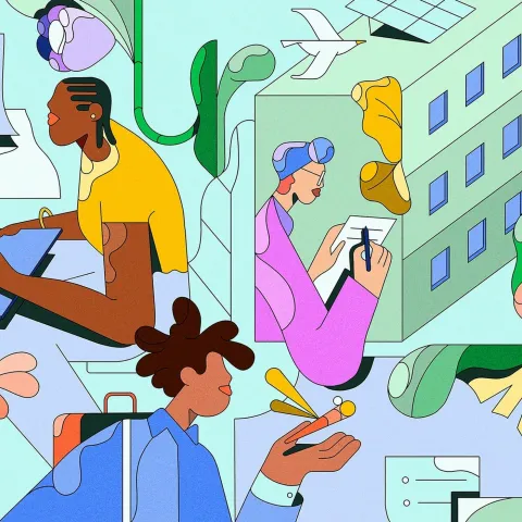 Image 8: Editorial Illustration: Bulma Illustrates for HBR
