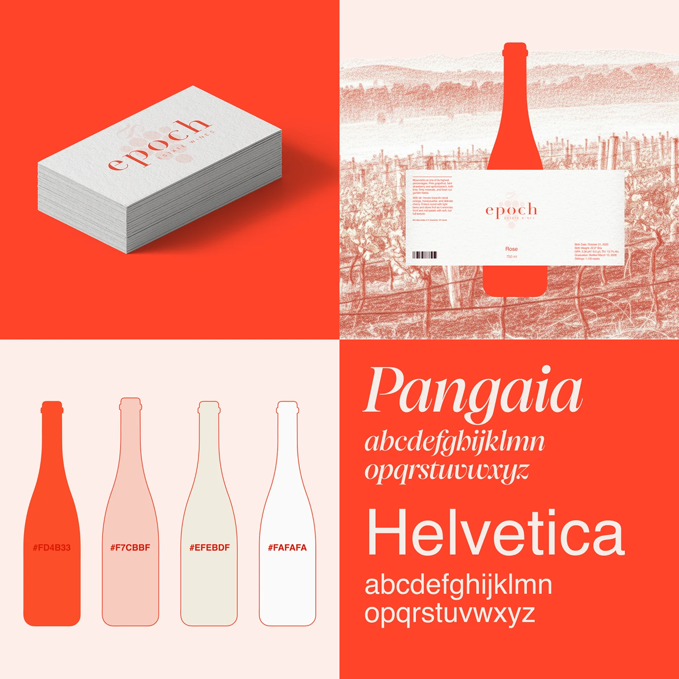 Image 2: EPOCH WINE branding brand design asset