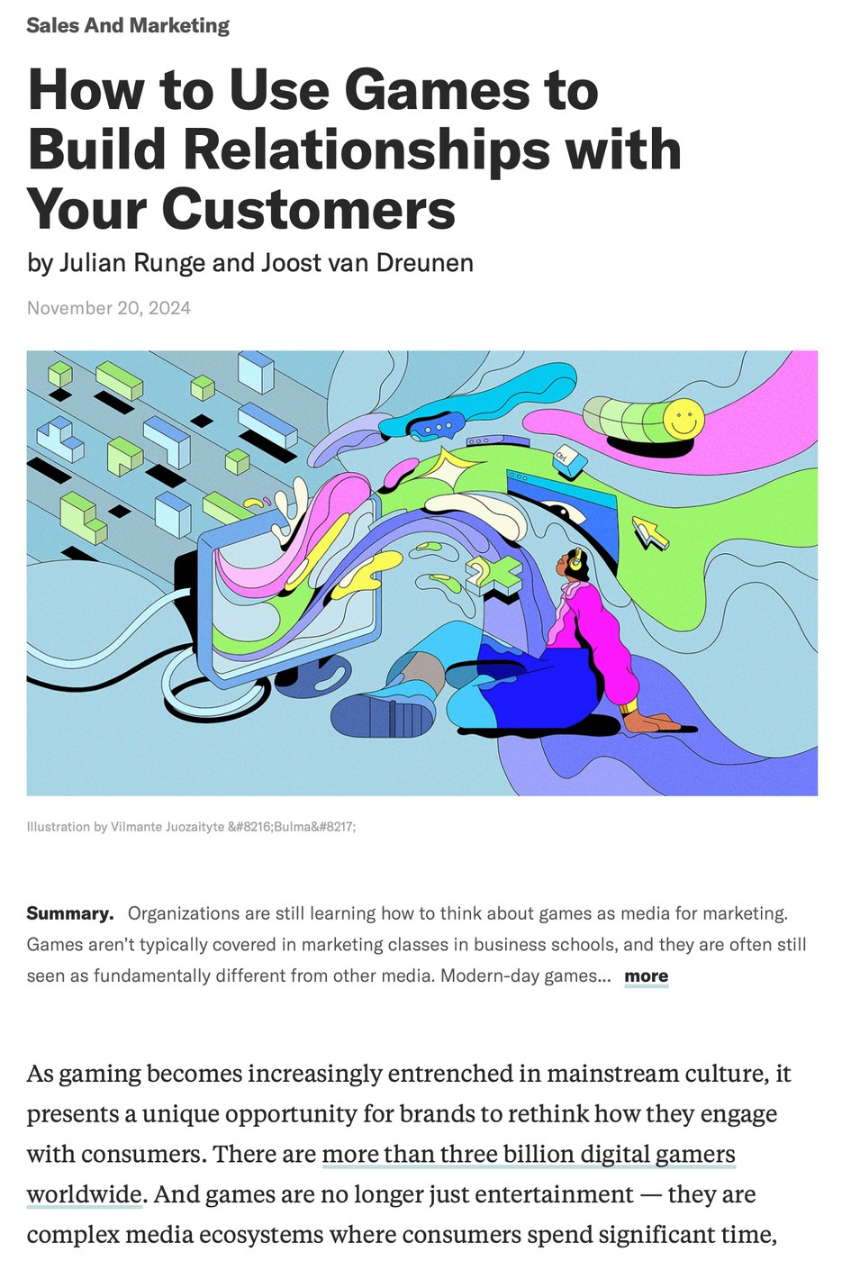 Image 6: editorial illustration corporate landscape