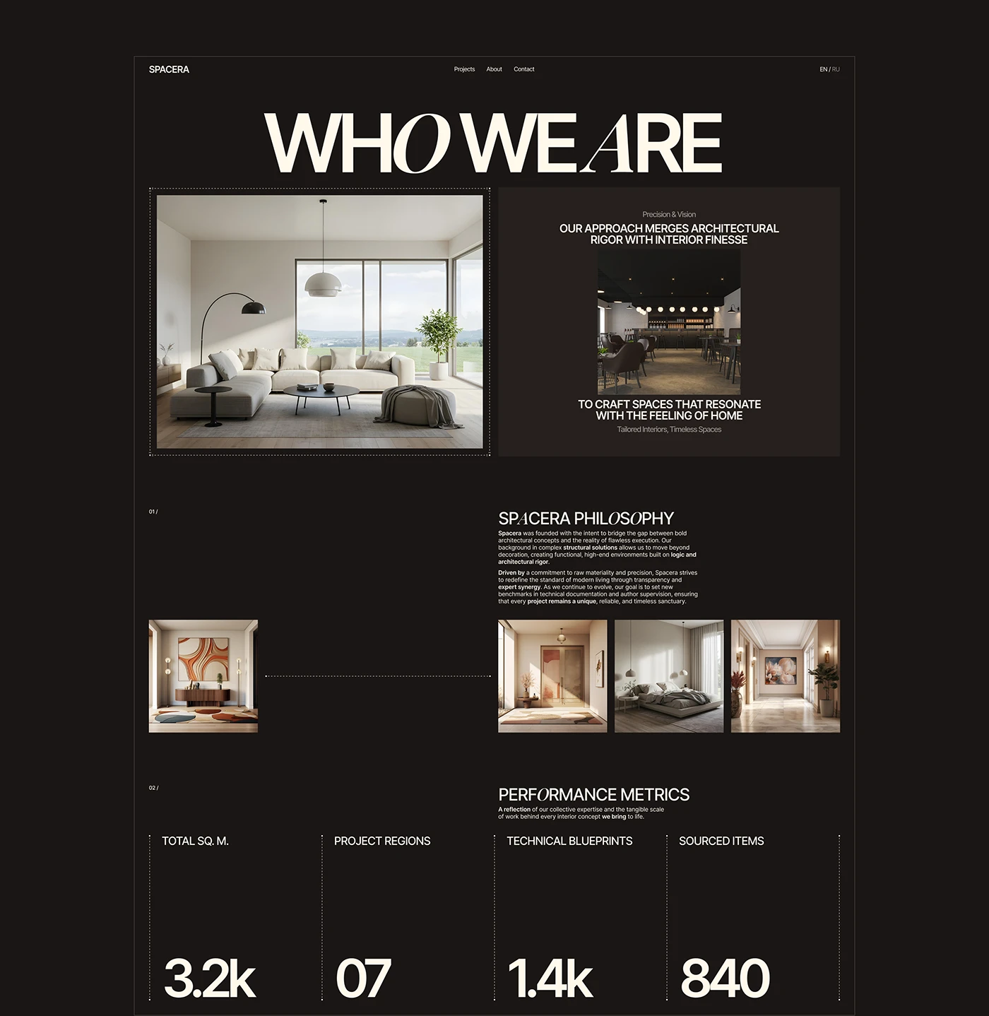 Image 2: SPACERA branding brand design asset