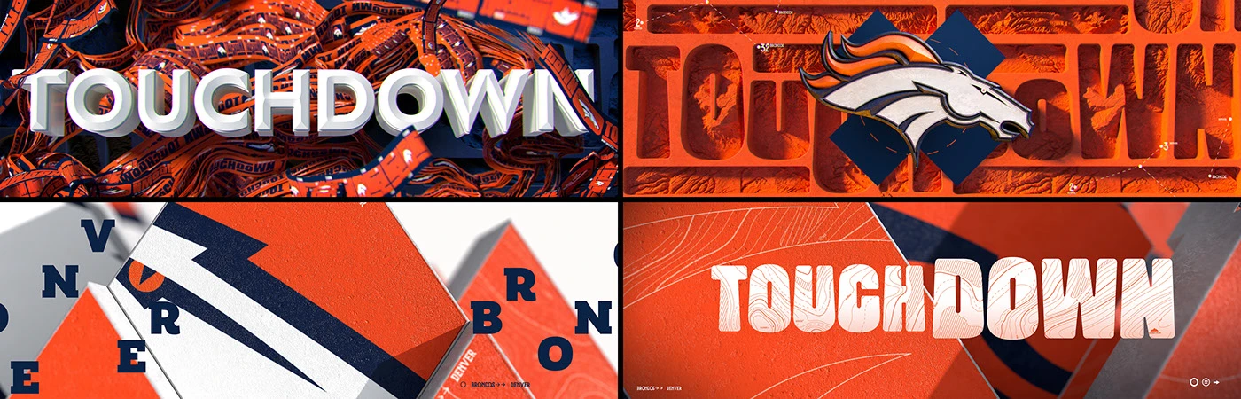 Image 17: nfl Sports Design brand identity broadcast animation motion graphics Video Editing after effects graphic design typography