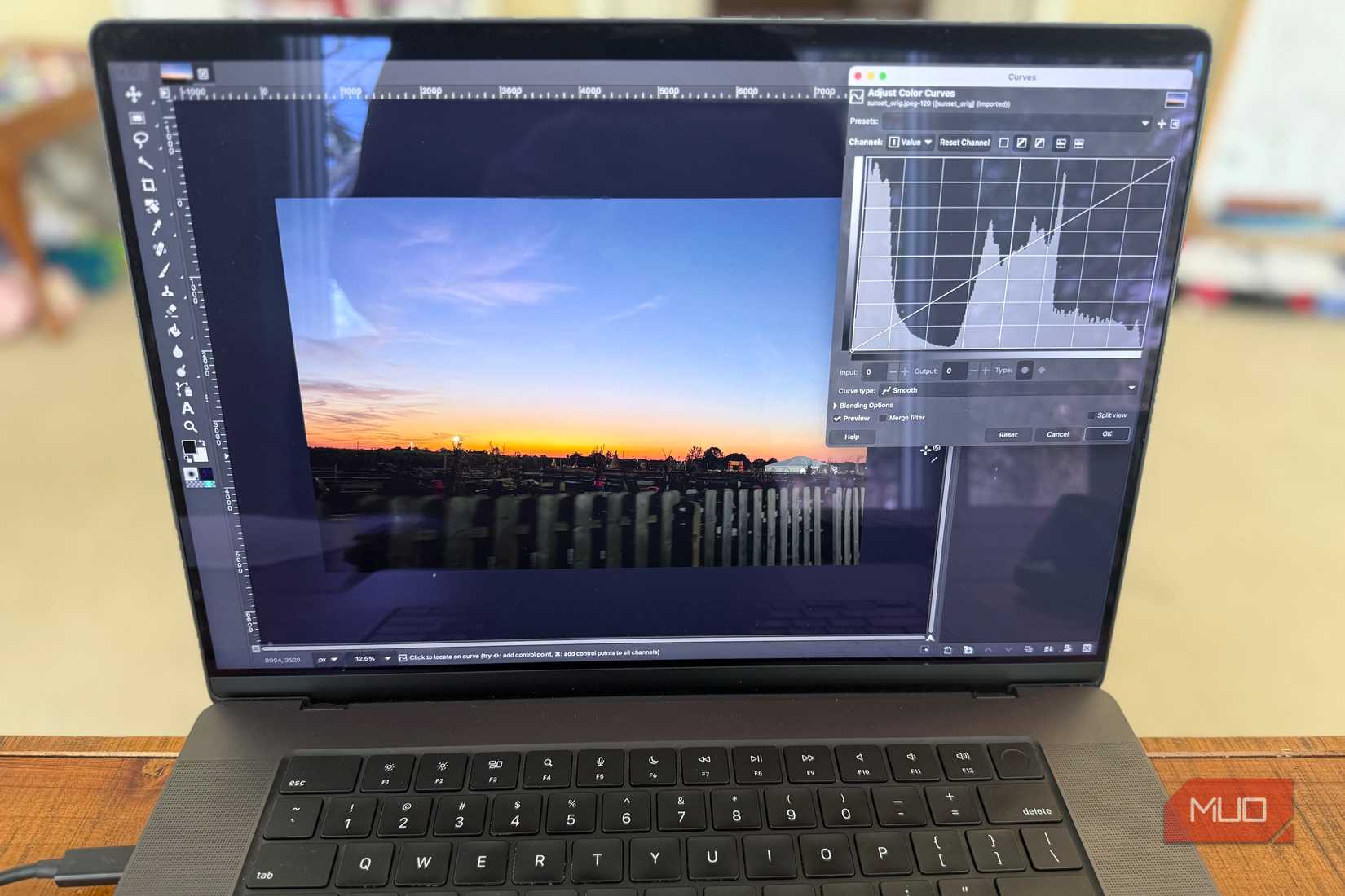 GIMP on Macbook Pro
