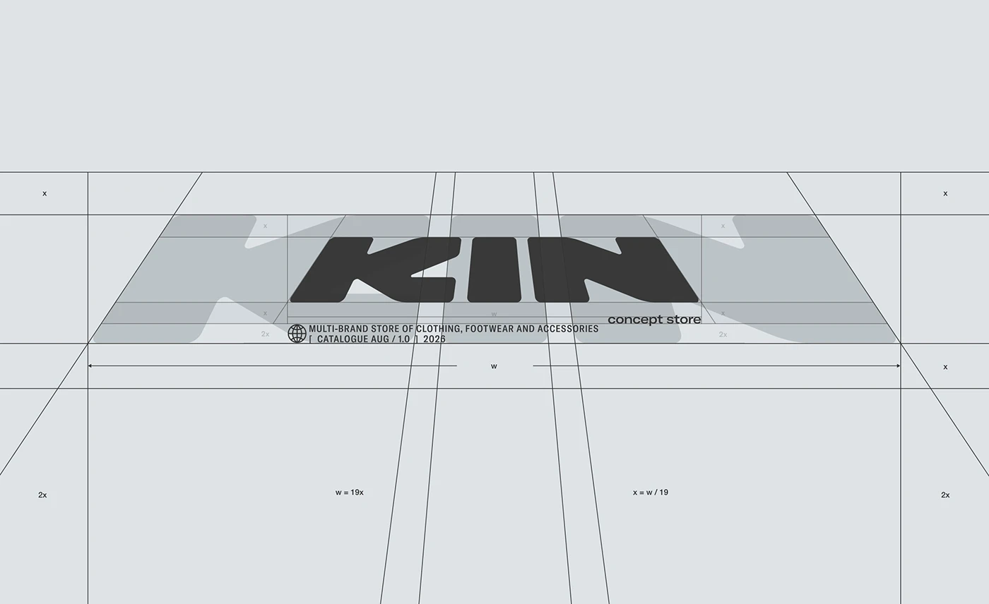 Image 3: KIN Store branding brand design asset
