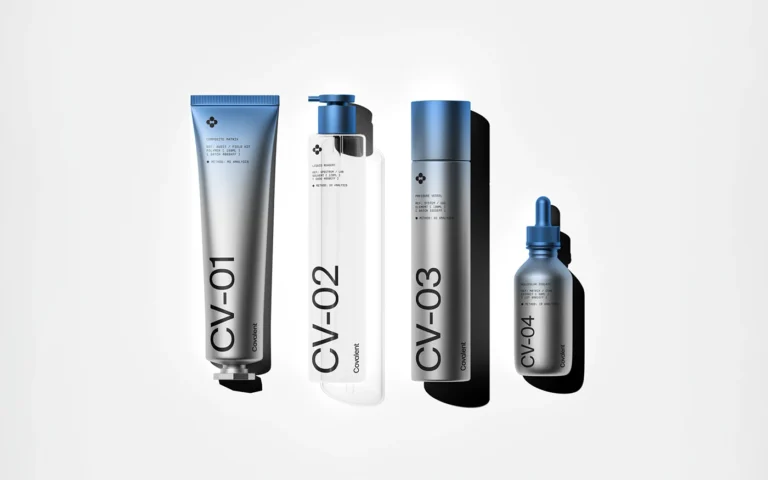 Thần thái Thụy Sĩ đầy chuẩn xác trong bộ nhận diện thương hiệu phòng thí nghiệm Covalent Covalent branding design asset detail 6