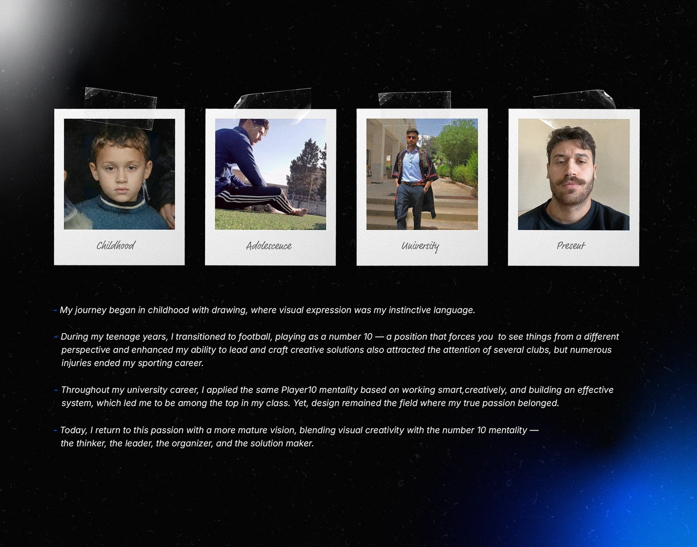 Image 4: Mehdi Drd business card presentation and brand identity details — personal brand identity designer by Mehdi Drd