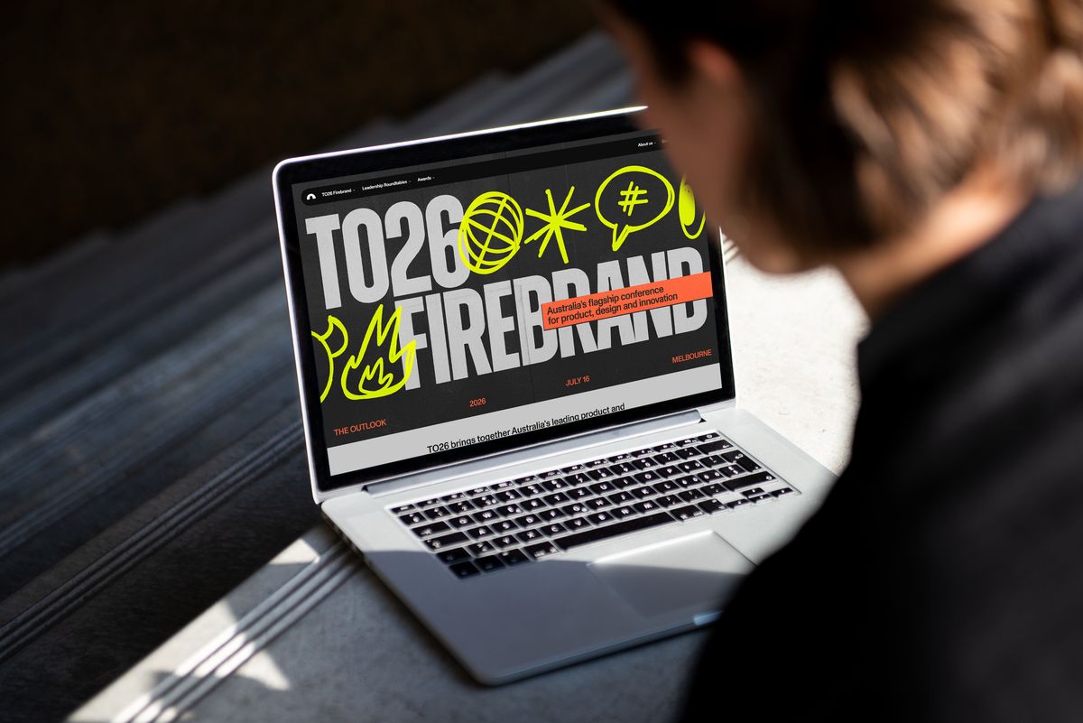 Outlook Firebrand branding packaging graphics layout