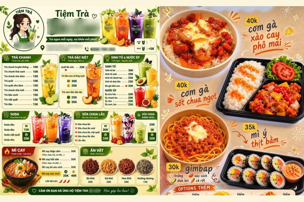 Làn Sóng Biển Hiệu AI Đổ Bộ Phố Phường: Tiện Thì Có Tiện Nhưng Sao Nhìn “Giả Trân” Quá Vậy?