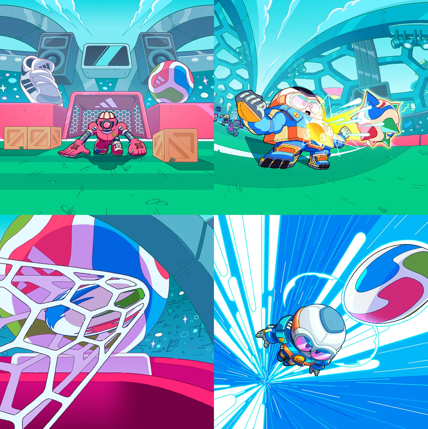 Image 25: motion design animation art direction Creative Direction motion graphics 3d animation 2D Animation football FIFA World Cup Gaming