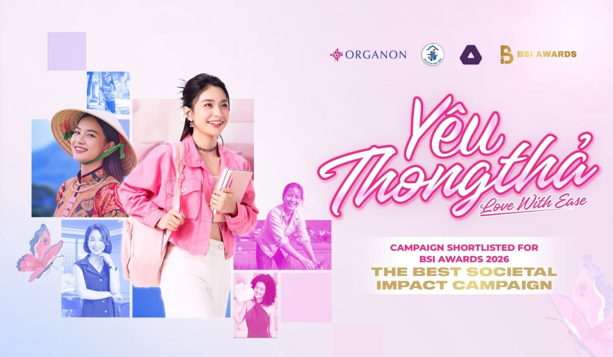 Cách chiến dịch “Yêu Thong Thả” của Organon phá vỡ định kiến để ẵm giải BSI Awards 2026