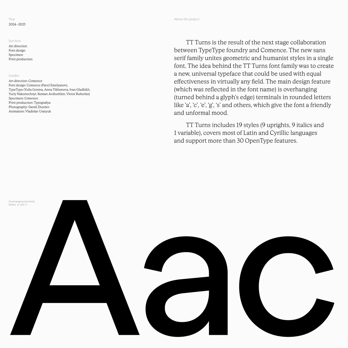 Image 2: sans serif typeface specimen rounded variable font editorial layouts