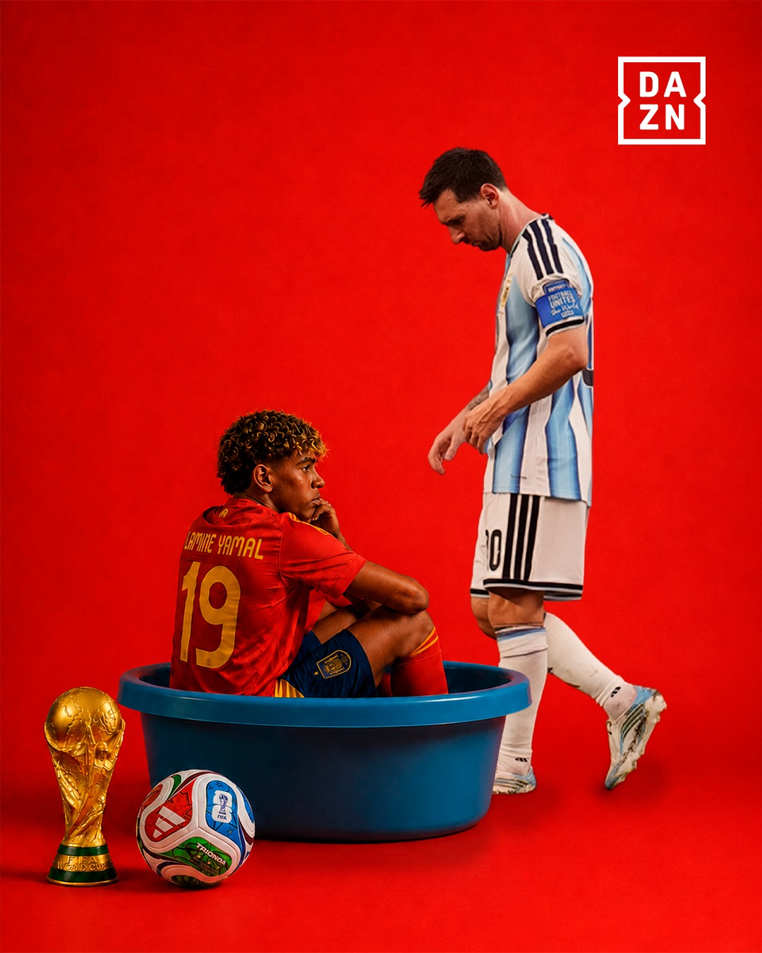 Bức ảnh bồn tắm của Messi và Lamine Yamal đã được 5 thương hiệu biến hóa thế nào? -