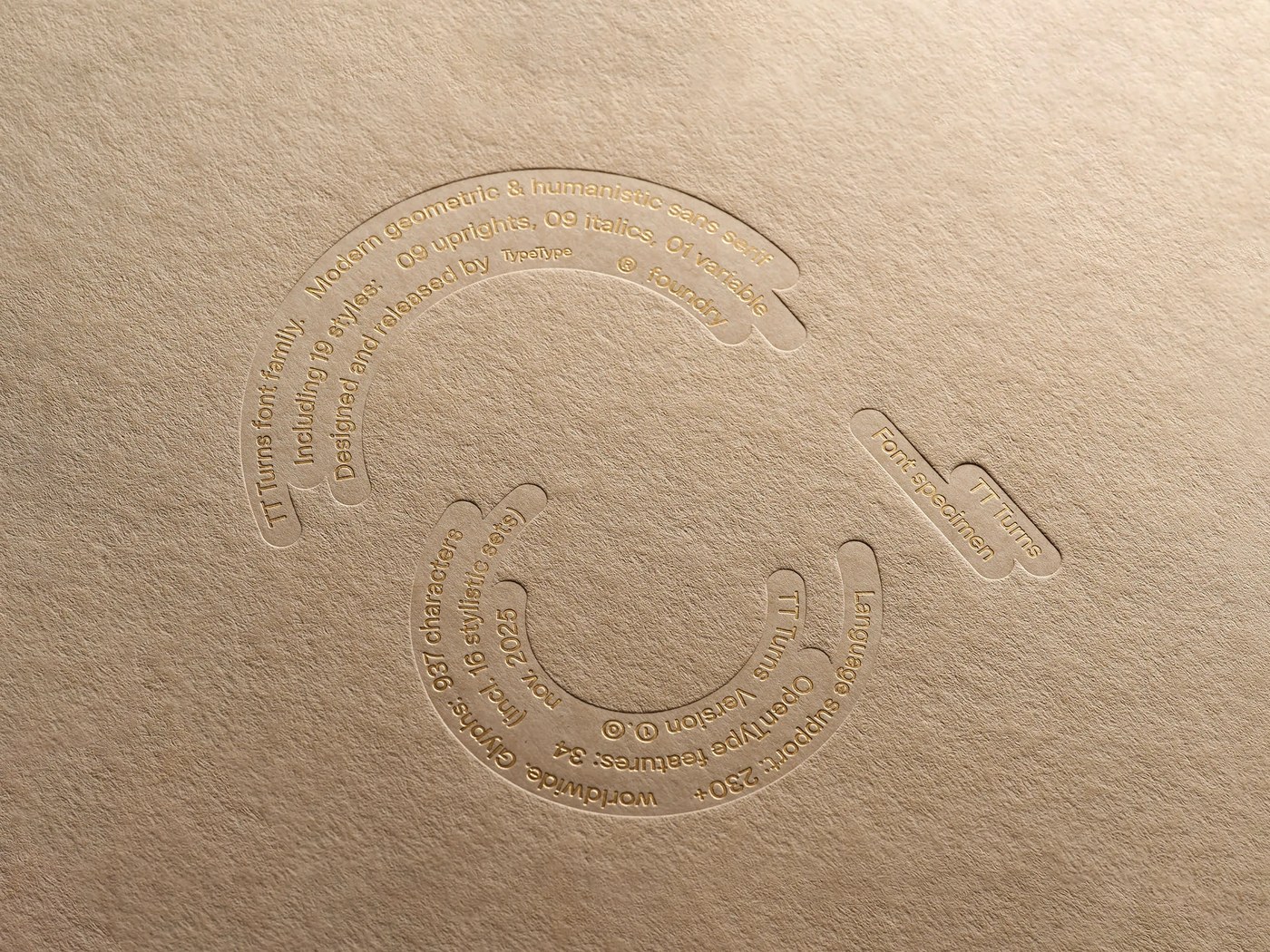 Image 1: sans serif typeface specimen rounded variable font close-up details