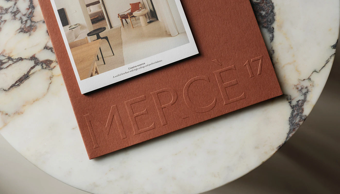 Image 1: Mercè 17 branding brand design asset