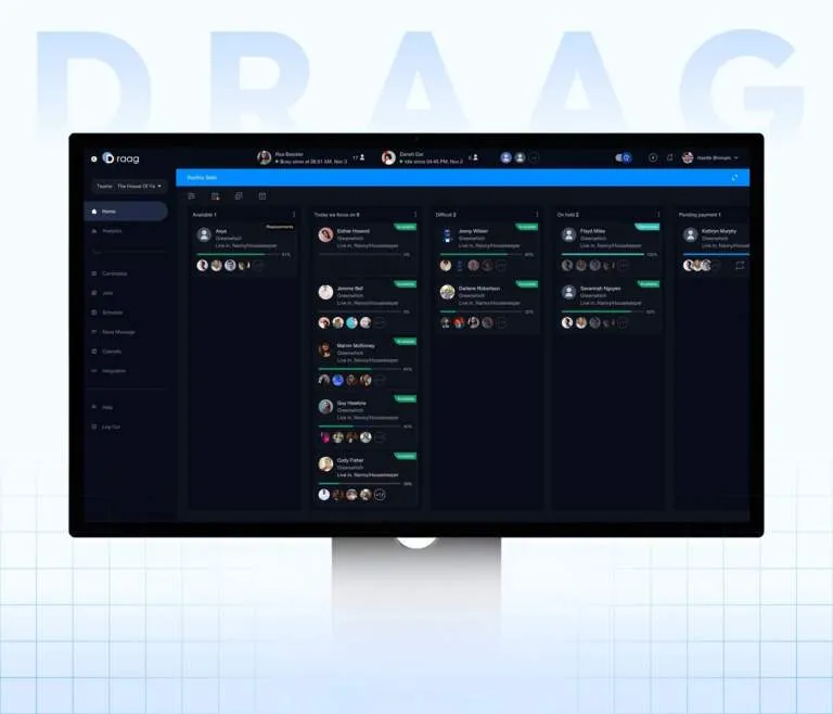 Giao diện SaaS Dashboard Draag từ Iconiq Designers: Tối ưu hóa không gian làm việc hiệu quả Img09 - Giao diện SaaS Dashboard Draag từ Iconiq Designers: Tối ưu hóa không gian làm việc hiệu quả