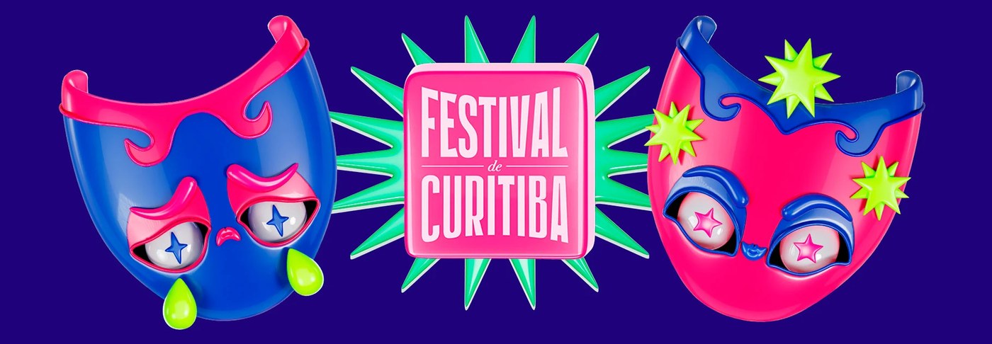 Image 1: festival poster design vector illustration mask character