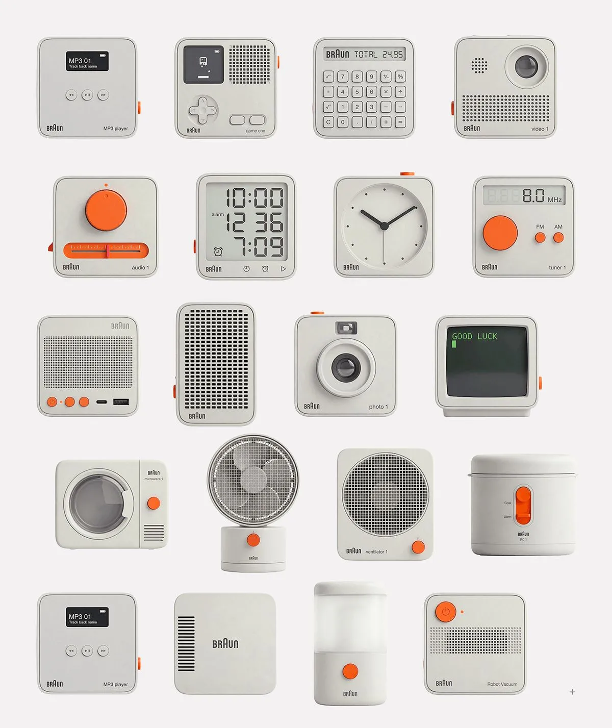 Bộ thiết kế icon Rams System Icons lấy cảm hứng từ Dieter Rams của Lu Yan và Zhiyi Zhang
