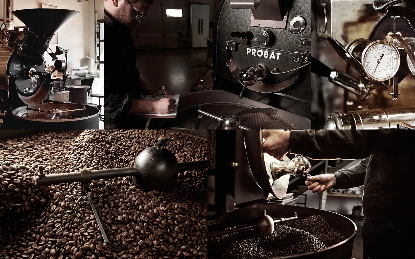 Image 2: caffè pagani pavel emelyanov coffee branding packaging circular window