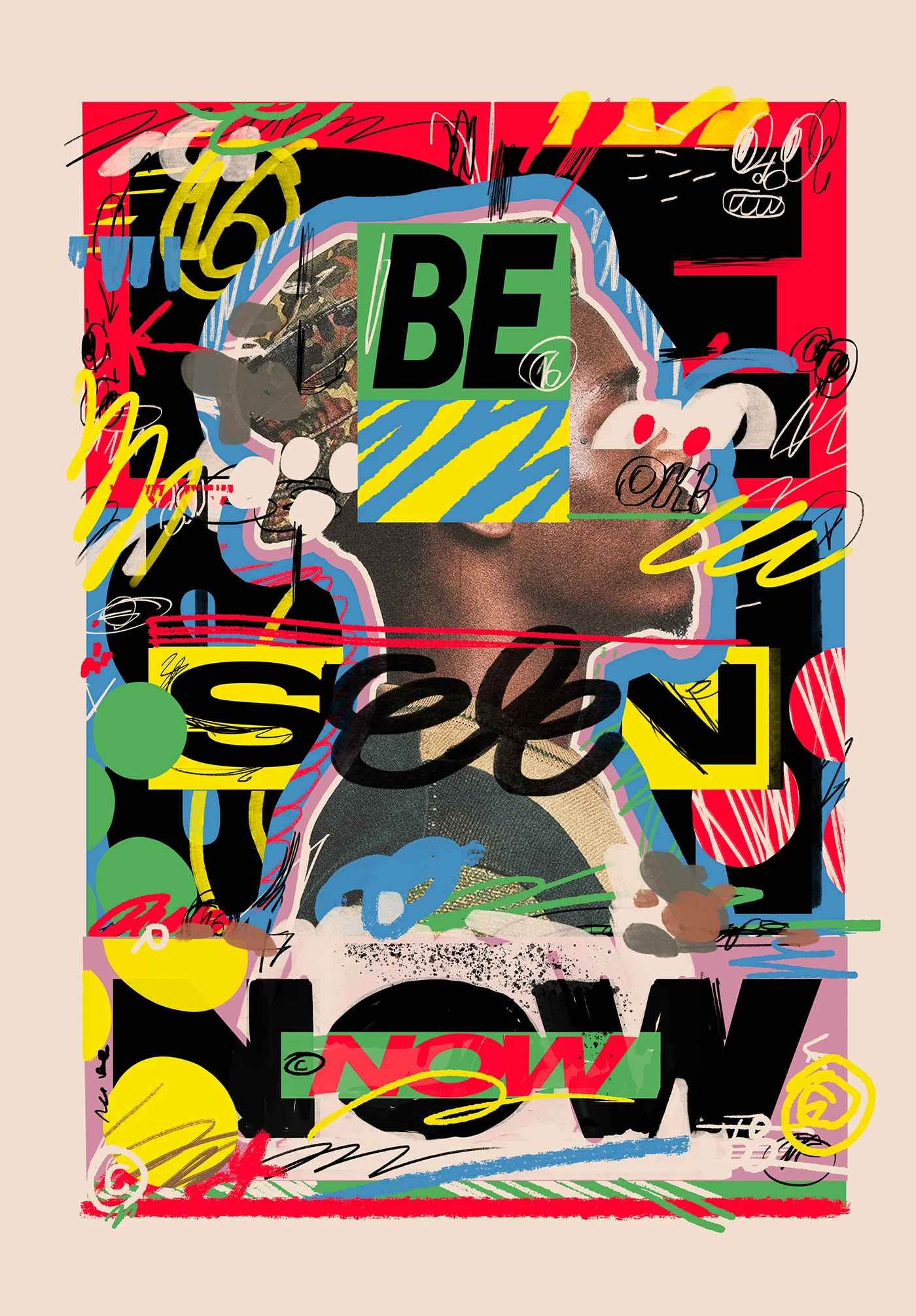 IImage 5: BE SEEN branding packaging graphics layout